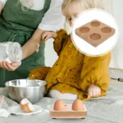 Wooden Egg Tray Countertop Holder for Fresh Eggs Storage Container