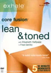 Exhale Core Fusion: Lean Toned DVD