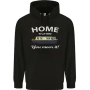 Home Is Where You Moor It Long Boat Barge Childrens Kids Hoodie
