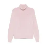[Aragona] Aragona Turtleneck Cashmere Sweater 40 IT PINK