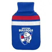 Western Bulldogs AFL Hot Water Bottle and Cover Hottie Heat Pack