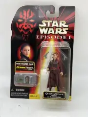Hasbro Star Wars Episode 1 Naboo Queen Amidala CommTech Chip Action Figure New