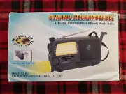 Dynamo Rechargeable GH-858 AM/FM/SW 1-6 8 Band WORLD RADIO NEW w BOX Crank Radio