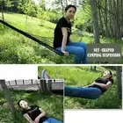 1X Outdoor Sport Hammock Outdoor Sport Camping Hammock Mesh AU Ropes Nylon Y9Q9