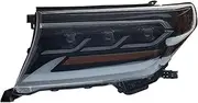 Car Styling Compatible For Toyota Land Cruiser Headlight 2008-2015 Land Cruiser Head Lights DRL Turn Signal High Beam Projector Lens