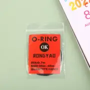 1Pack 0.5/0.6/0.7/0.8/0.9Mm Watch O-Ring Waterproof Rubber Watch Back Cover Gask