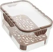 Alasum Outdoor Picnic Box Portable Food Storage Container with Handle for Camping Lightweight Snack Box for Fruits Veggies and Grains Easy to Clean Freshness Lock Design