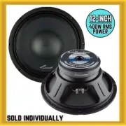 Audiopipe APSP-1250 12″ Low-Mid Frequency Car Speaker 400W RMS Power 8 Ohm