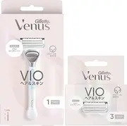 VENUS (Gillettev Venus Hair & Skin) Women's Razor Body (Includes 1 Replacement Blade) + 3 Replacement Blades Included (4 Replacement Blades)
