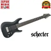 Schecter Japan C-8 Deluxe 8-strings Satin Black Electric Guitar Brand NEW