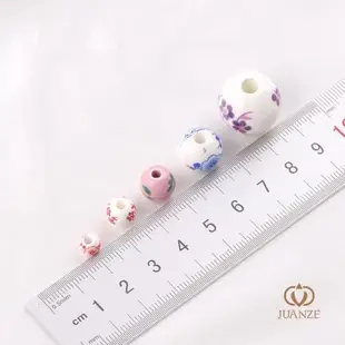 DIY編織中國結手環掛件陶瓷珠