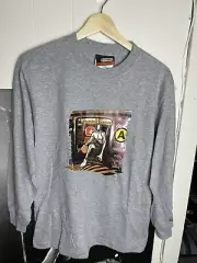 Vintage And1 And 1 Graphic Shirt Size Medium Long Sleeve Gray Boys Medium