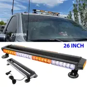 LED Strobe Light Bar Rooftop Flashing Emergency Warning For Ram 1500 2500 3500