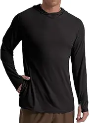 [QIXING] Men's UV Shirt UPF 50+ Sun Protection Long Sleeve Shirt