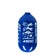 HK ARMY Rush Carbon Tank - 80 / 4500 - Blue/White - Bottle Only