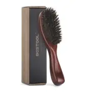 Hair Brush,Boar Bristle Hair Brush for Men Slick Back Hairbrush for Styling S...