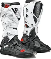 Sidi Crossfire 3 Motocross Boots, black-white, Size 43 for Men Black White