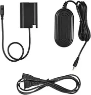 Camera AC Power Suply Adapter Dummy Battery Charger Kit DMW-BLK22 Dummy Battery for Panasonic