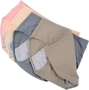 VALICLUD 4pcs Incontinence Protective Underwear for Women Washable Leak Proof Comfort Bladder Leak Panties Brief