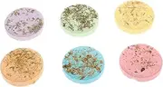 BIUDECO Natural Aroma Bath Sheets 6 Pack Aroma Tablets Luxury Shower Sheets for Spa Bathing Experience