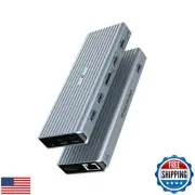 USB C Docking Station, oditton 15 in 2 USB C Hub, Dual HDMI Inputs, VGA Conne