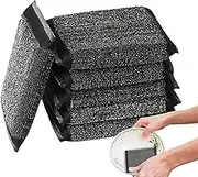 Dish Sponges Kitchen - Scrub Cleaning Pads, Non Scratch Sponge | Multipurpose Stainless Steel Wire Ring Sponge Dish Scrubber, Durables Sponges Kitchen Cleaning, Heavy Duty Sponge Pads for Dishes Pots