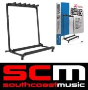GS805 XTREME MULTI 5 GUITAR STAND HOLDS 5 ACOUSTIC - ELECTRIC OR BASS GUITARS