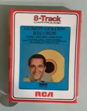 perry como comos COMO'S GOLDEN RECORDS 8 TRACK NEW corner dings shrink tears