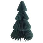 Christmas Honeycomb Green Tree Decoration x1
