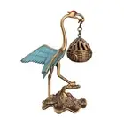 Hanging Incense Burner Incense Holder for Cone Crane Censer for Meditation