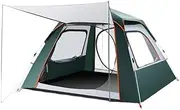 Camping Tent 3-4 Person Family Dome Beach Shelter Waterproof Hiking Picnic