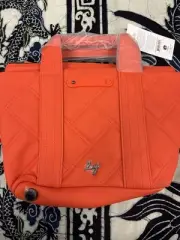 LUG Dory Medium Shoulder/Crossbody, ORANGE MATTE LUXE NWT