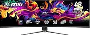 MSI MPG 491CQP QD-OLED 49 Inch DQHD Curved Gaming Monitor - 1800R, 5120 x 1440 Quantum Dot OLED Panel, 144Hz / 0.03ms, 99.3% DCI-P3, ΔE≤2, DisplayHDR True Black 400