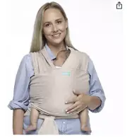 MOBY Wrap Evolution Baby Carrier 8-35 lbs Almond InfantNEW in Box. Never Opened.