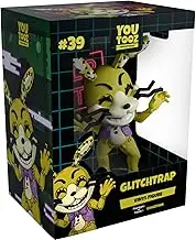 YouTooz: Glitchtrap 4.7" Inch Vinyl Figure, Official FNAF Collectible from The Five Nights at Freddys Collection [Ages 15+]