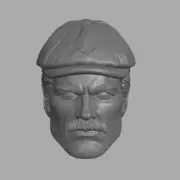 Mario Kart Live Action Mario custom head for 4" 6" 7" 12" action figures