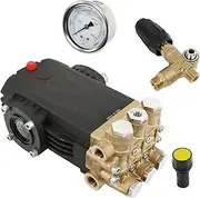 raseparter TS2021 3500 PSI Pressure Washer Pump Triplex 5.6GPM Horizontal 24mm Shaft Washer Pump