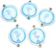 Abaodam 5pcs Round Fishing Floats Fishing Buoys for Freshwater Accessories for Outdoors Sports Versatile Tools for All Conditions