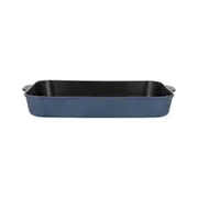Agile Non-Stick Aluminium 38x28cm Roaster Pan Baking/Cookware Rectangle Navy