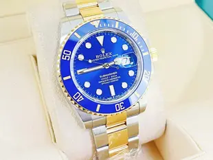 ROLEX 勞力士 Submariner 126613 LB 半金藍水鬼