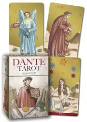 DANTE TAROT Medieval Renaissance Deck & Book Card Set oracle cards witch craft