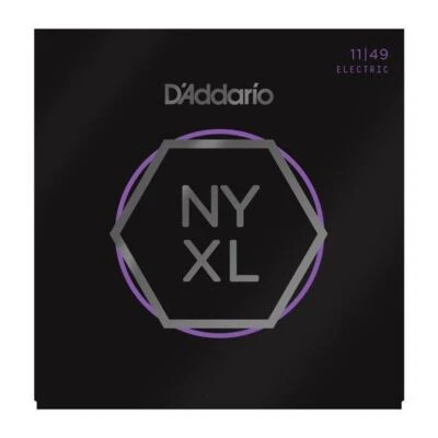 D'Addario Medium Electric Guitar Strings - 11-49