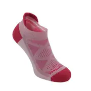 Wrightsock Run Luxe Single Tab Fuchsia Unisex Running/Gym/Training Socks