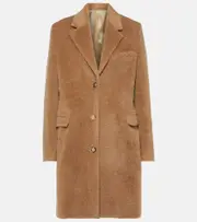[Toteme] Toteme Wool and alpaca teddy coat AU 8 brown