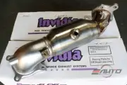 INVIDIA Sport Turbo High Flow Catted Pipe 200cell for Civic Type R FK8 FL5 17-24 (for: Honda Civic)
