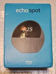 All-new Amazon Echo Spot Bedside smart alarm clock + Alexa 2024