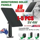 4W Solar Panels for Eufy Eufycam Cam E/2C/E/2 Pro Wall Mount + 9.8ft Power CabPB