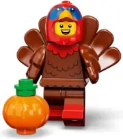 NEW LEGO SERIES 23 TURKEY COSTUME MINIFIG SET cmf 71034 pumpkin thanksgiving guy