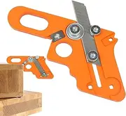 Border Cutting Receiver - Adjustable Comb Cutter, Woodworking Edge Tool | Precision Straight Class Device, Thrust - for Smooth Finishing, Ideal for Carpentry and Home