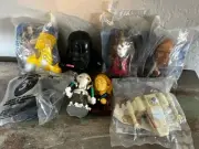 Mixed Lot of 8 Star Wars Burger King & Taco Bell Toys- New & Used
